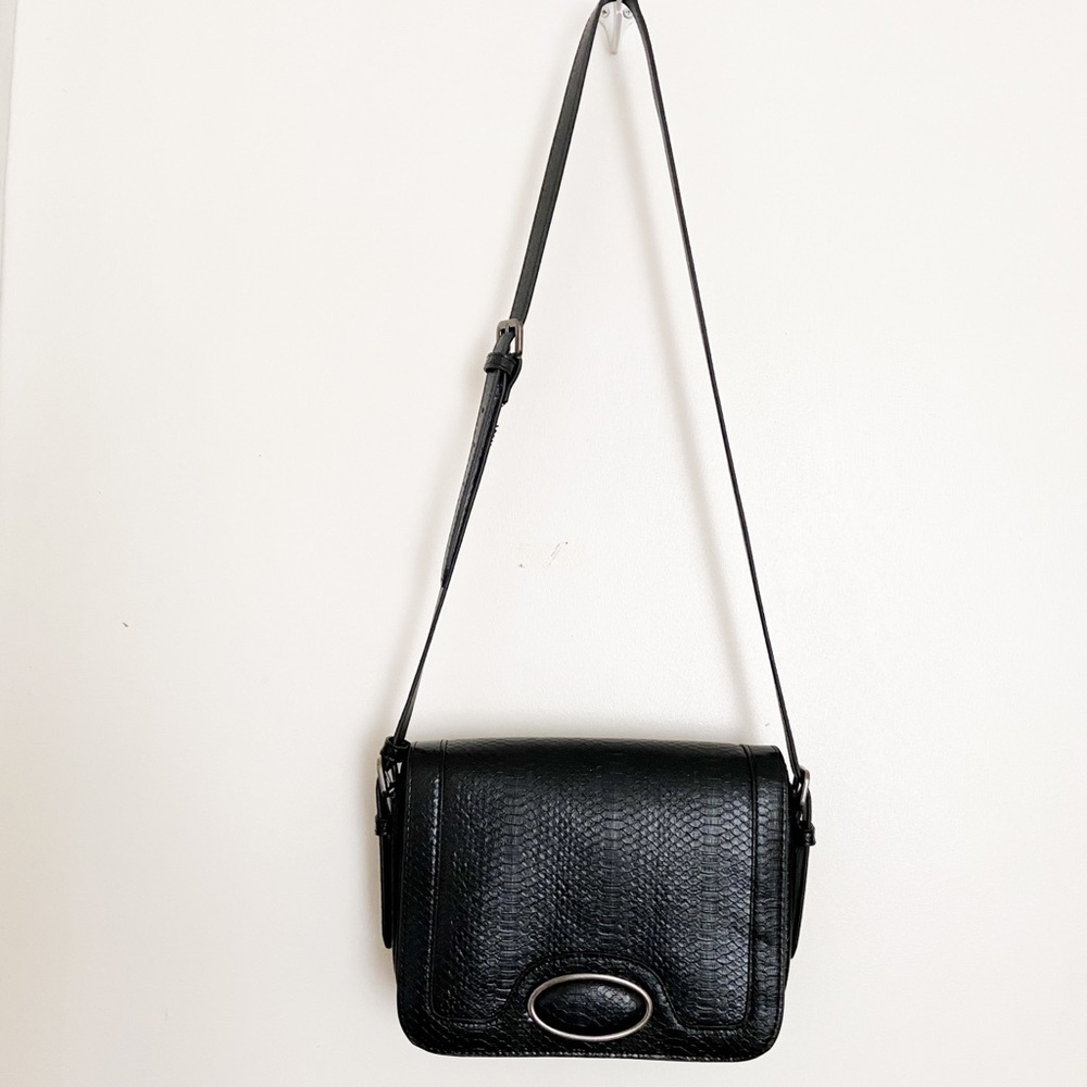 NEW Zara snakeskin crossbody / shoulder bag